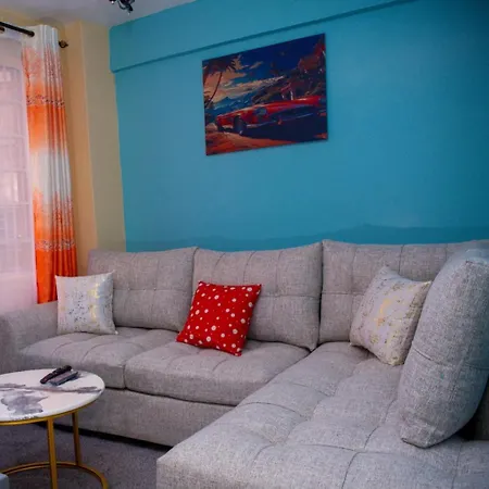Gany Homes - Cozy 1-Bedroom Apartment In Nairobi With Parking And Netflix - Trm Drive Extérieur photo